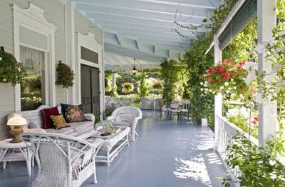 desain interior teras rumah